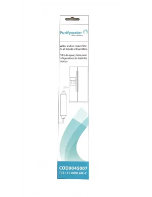 FILTRO DE AGUA PARA REFRIGERADOR PURIFYWATER EXTERNO UNIVERSAL